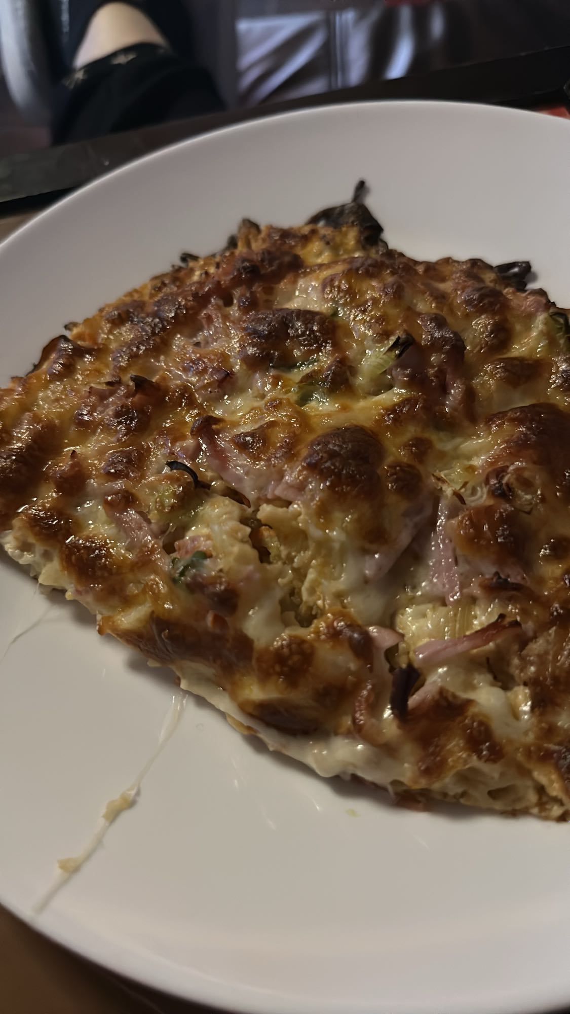 Kaas en ham ovenschotel