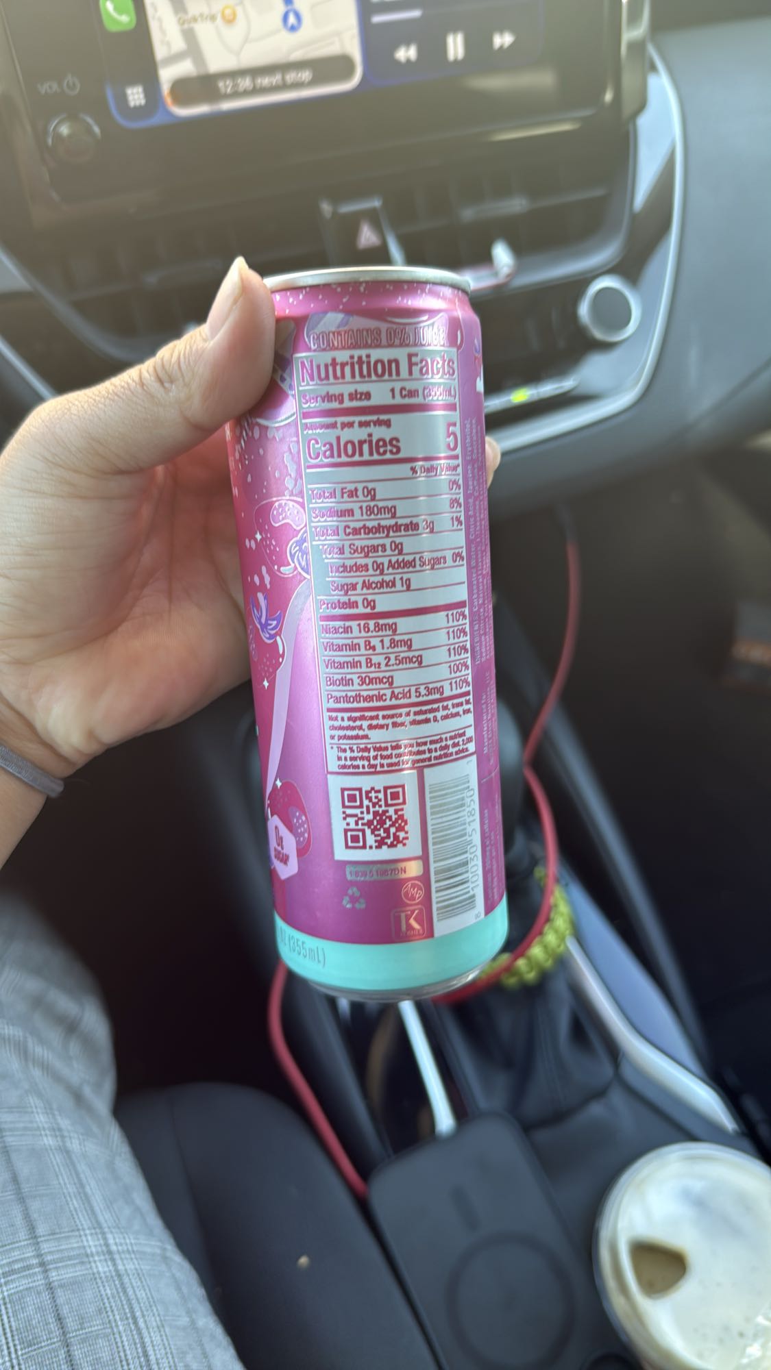 Sparkling Energy Drink