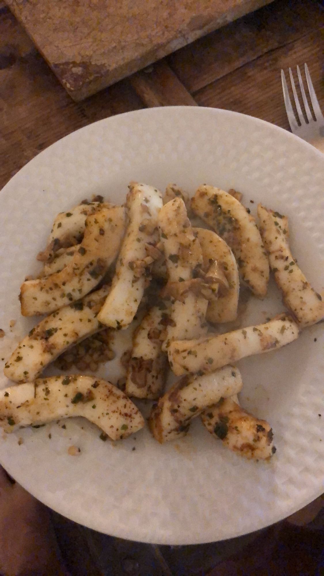 Calmars sautés épicés