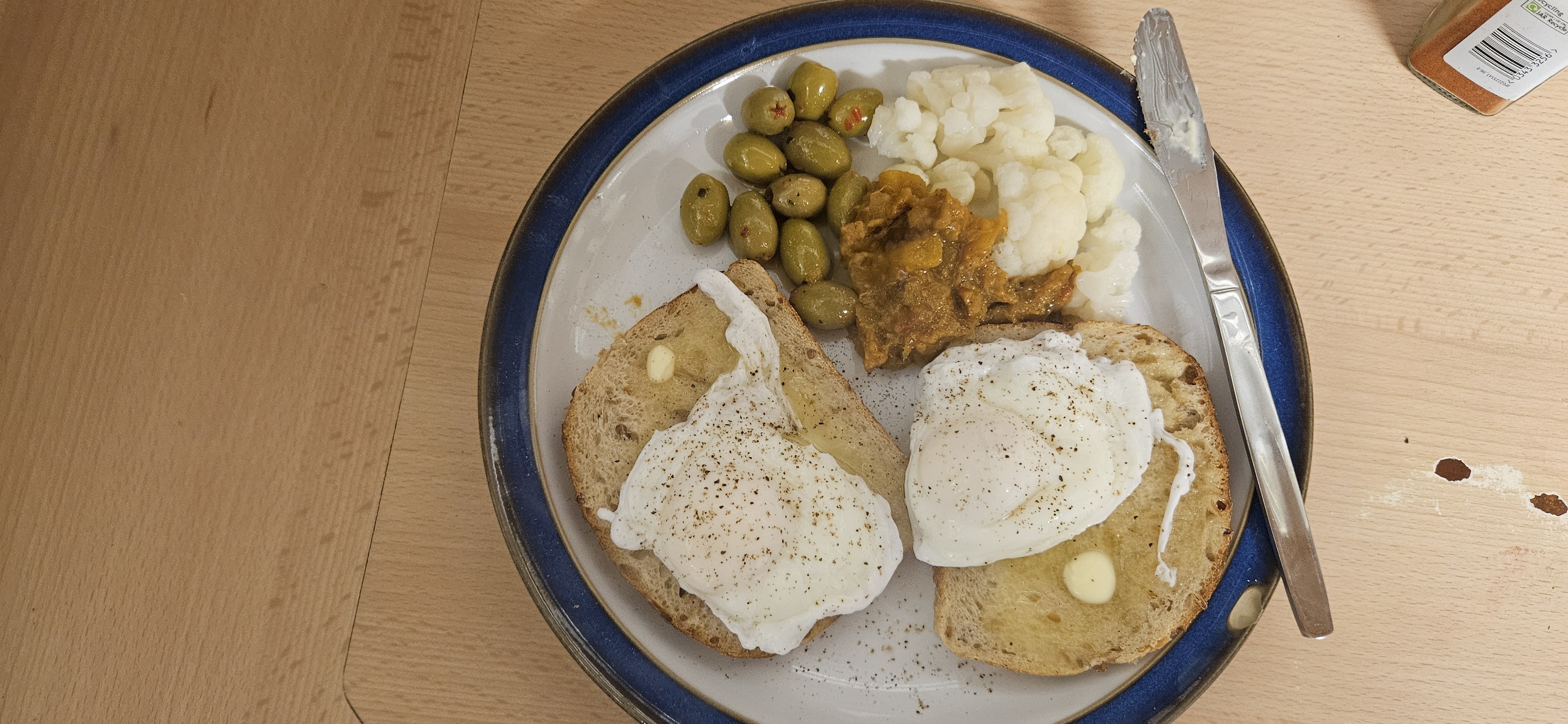 Poached Eggs on Toast