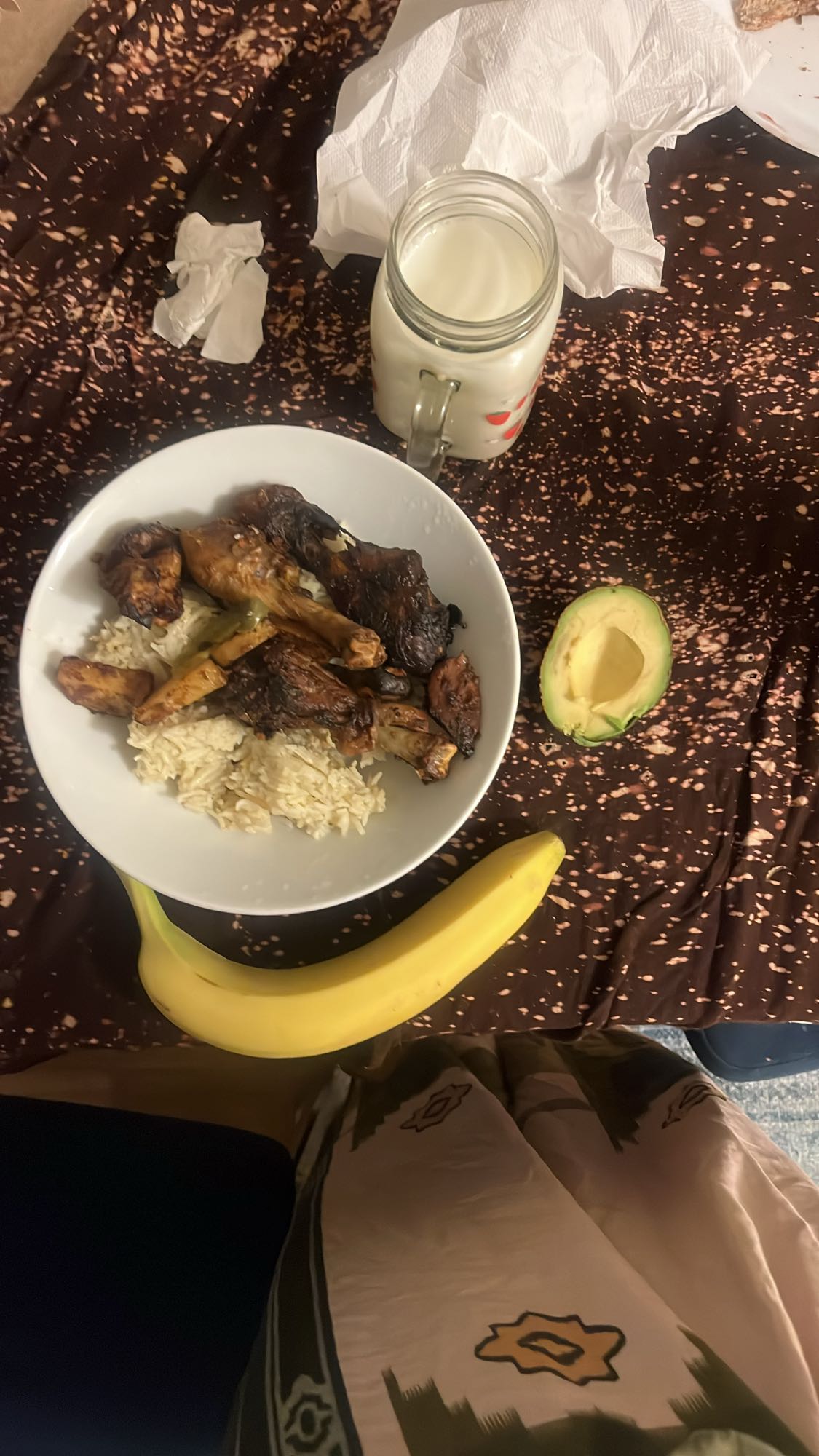 Grilled Chicken & Rice Plate