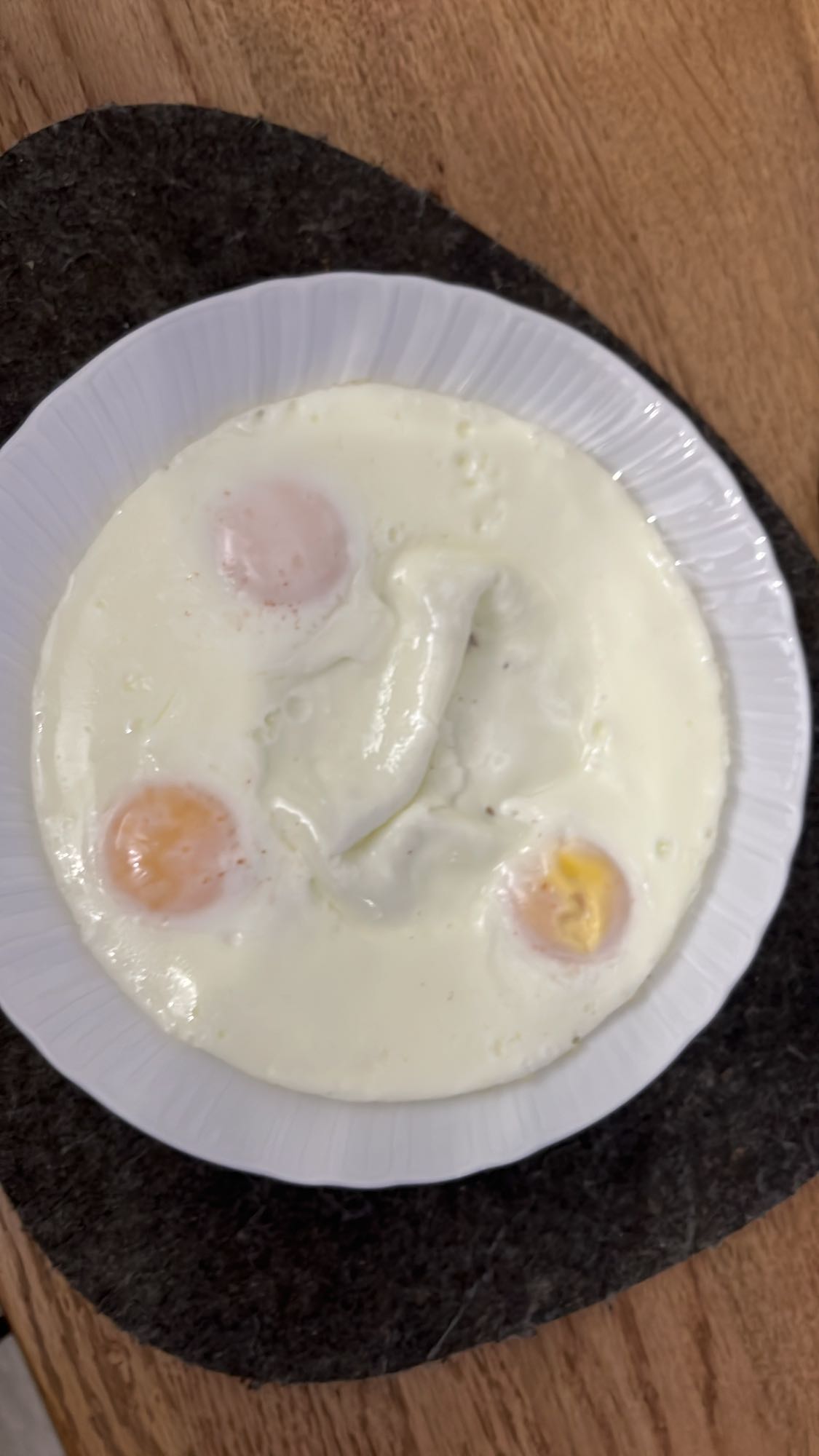 Fried eggs