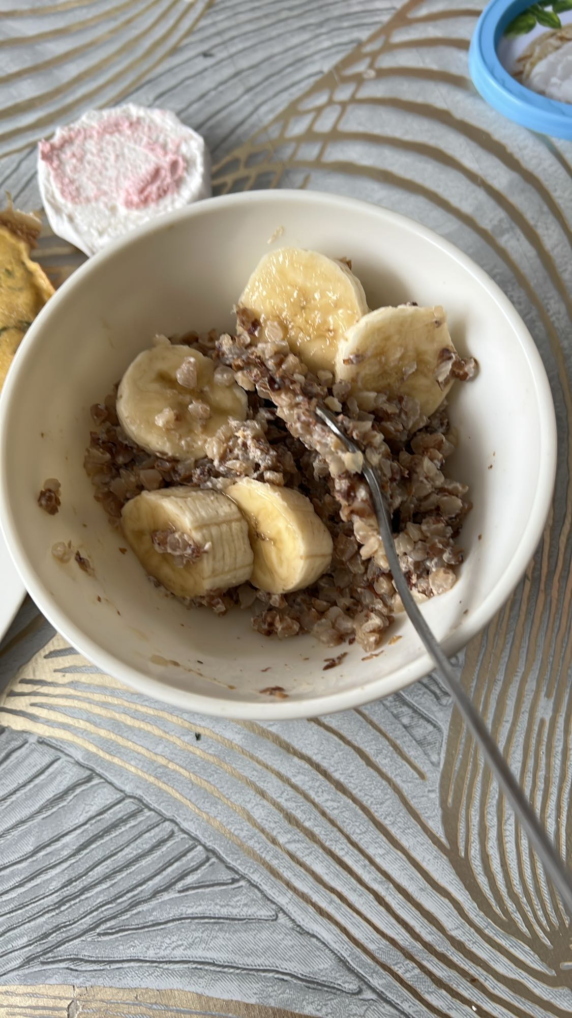 гречка с бананом