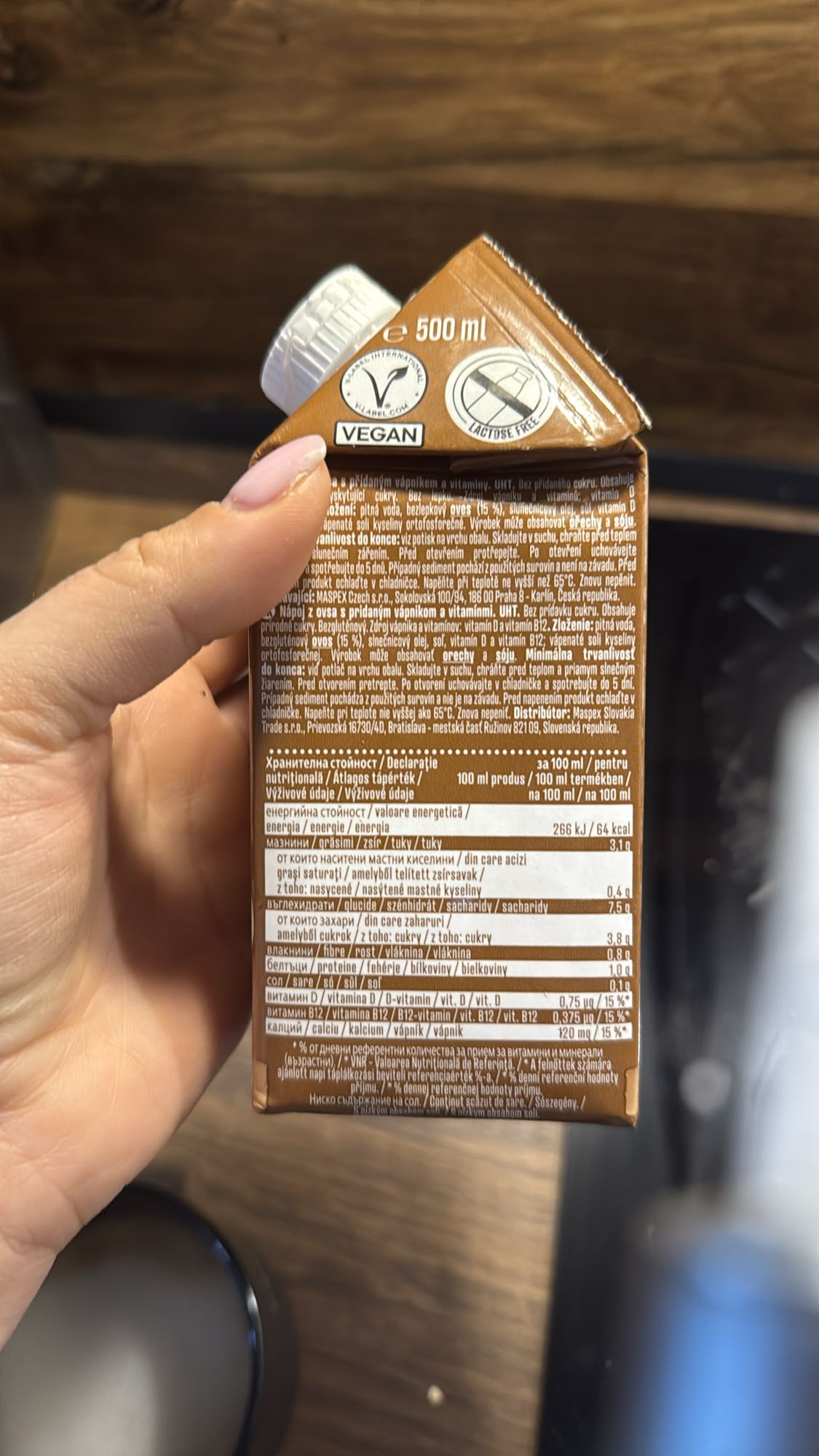 Chocolate Oat Drink with Coffee (100ml)