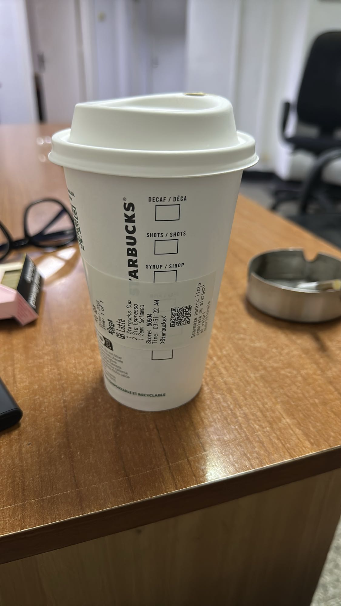 Starbucks Caffe Latte Tall