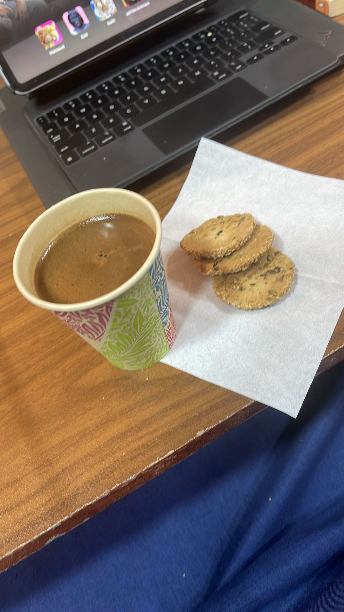 Coffee and cookies