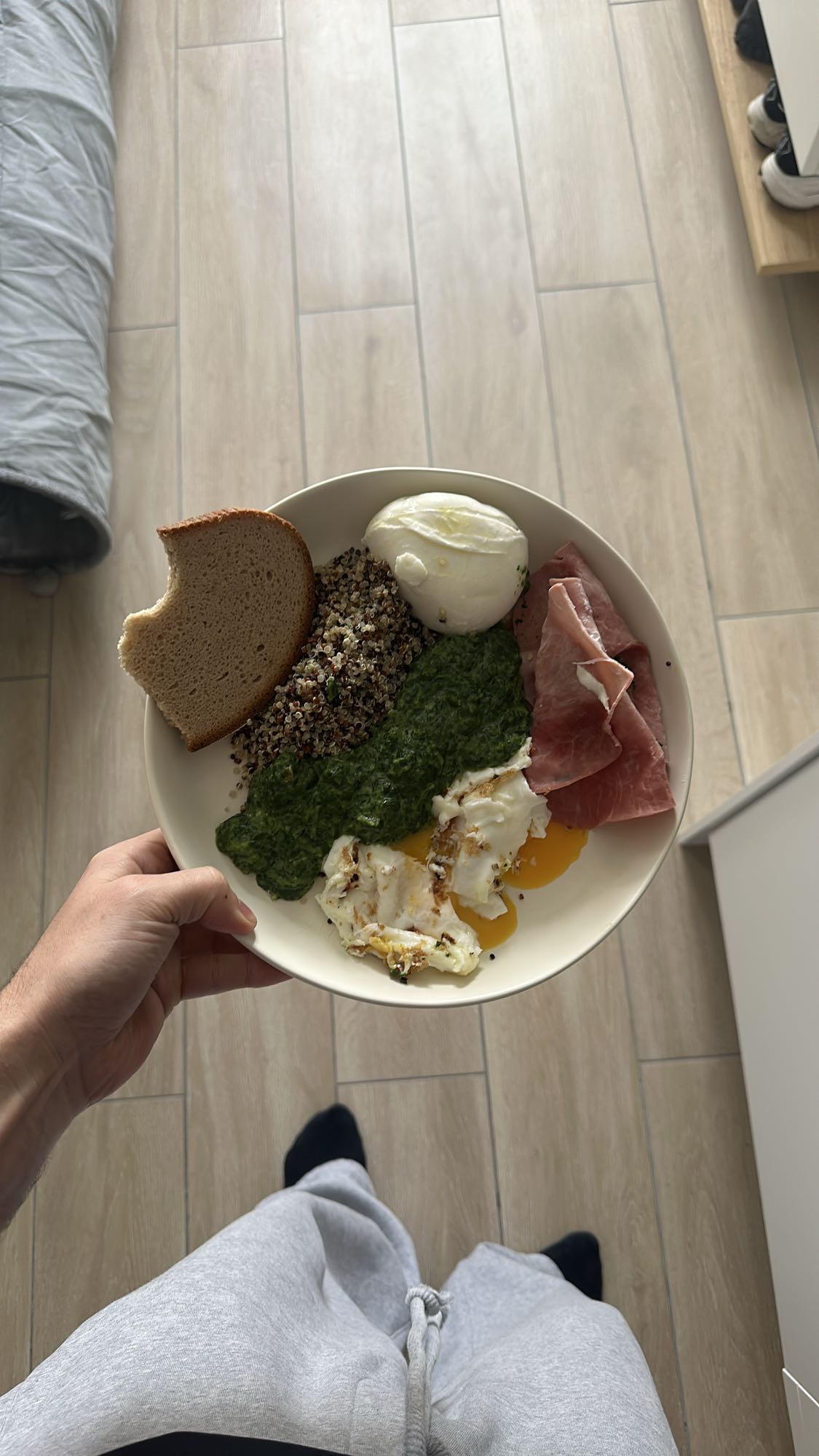 Assiette protéinée mixte