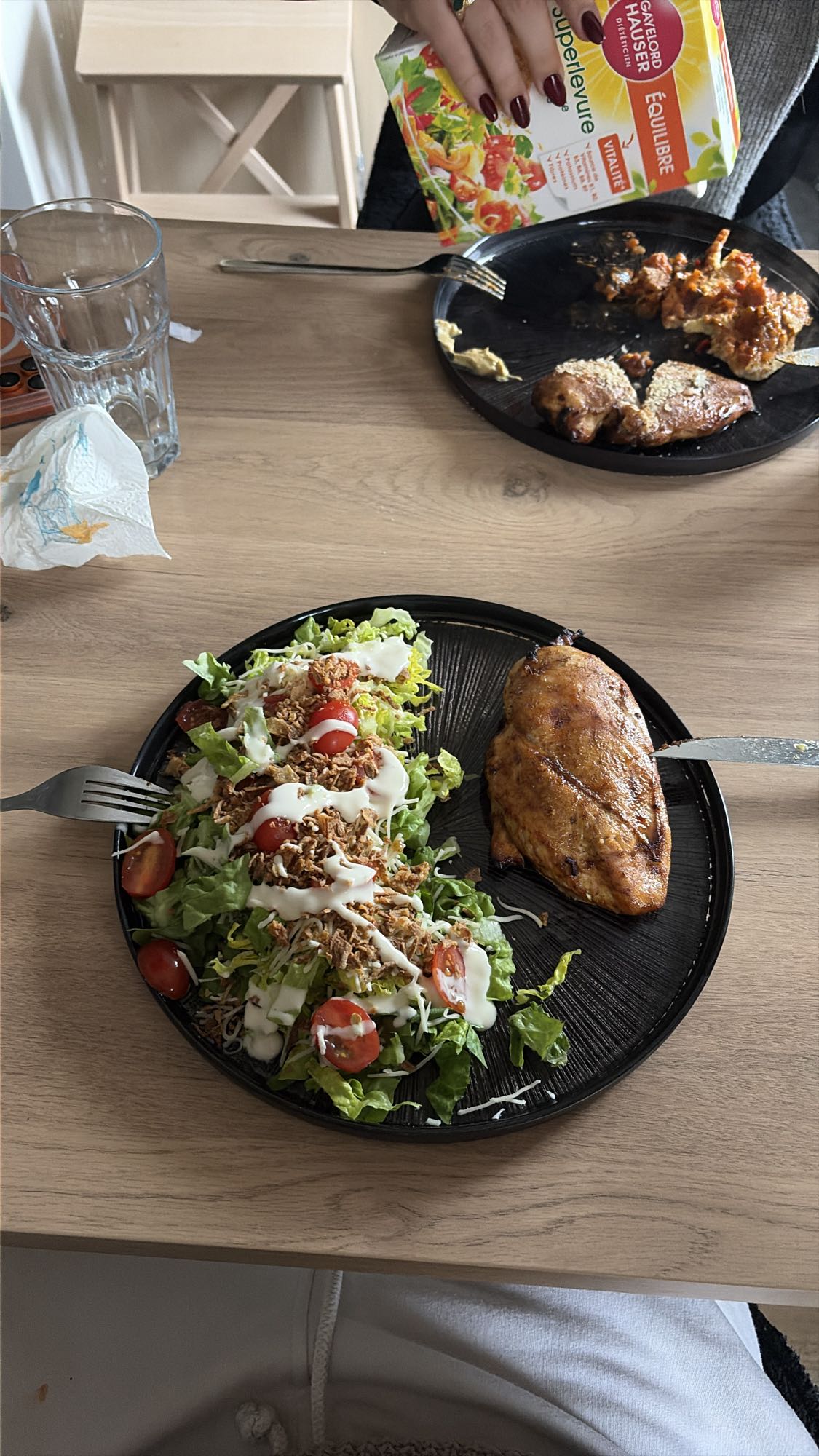 salade poulet grillé