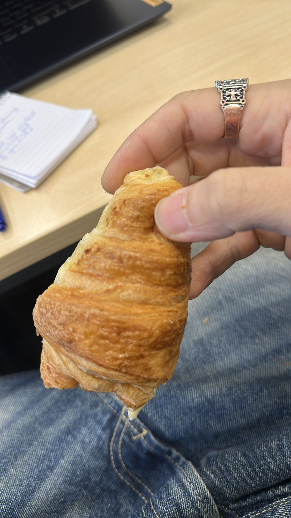 Smörig croissant