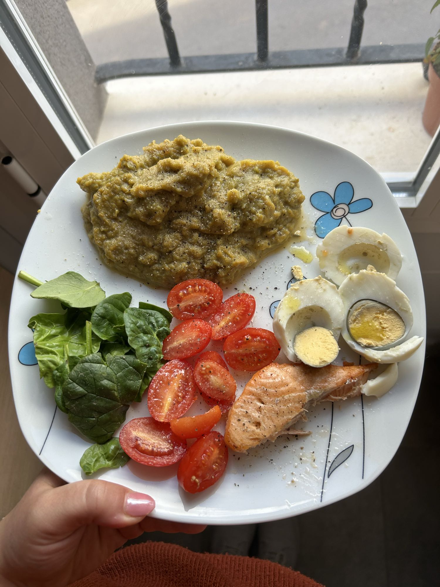 Plato saludable mixto