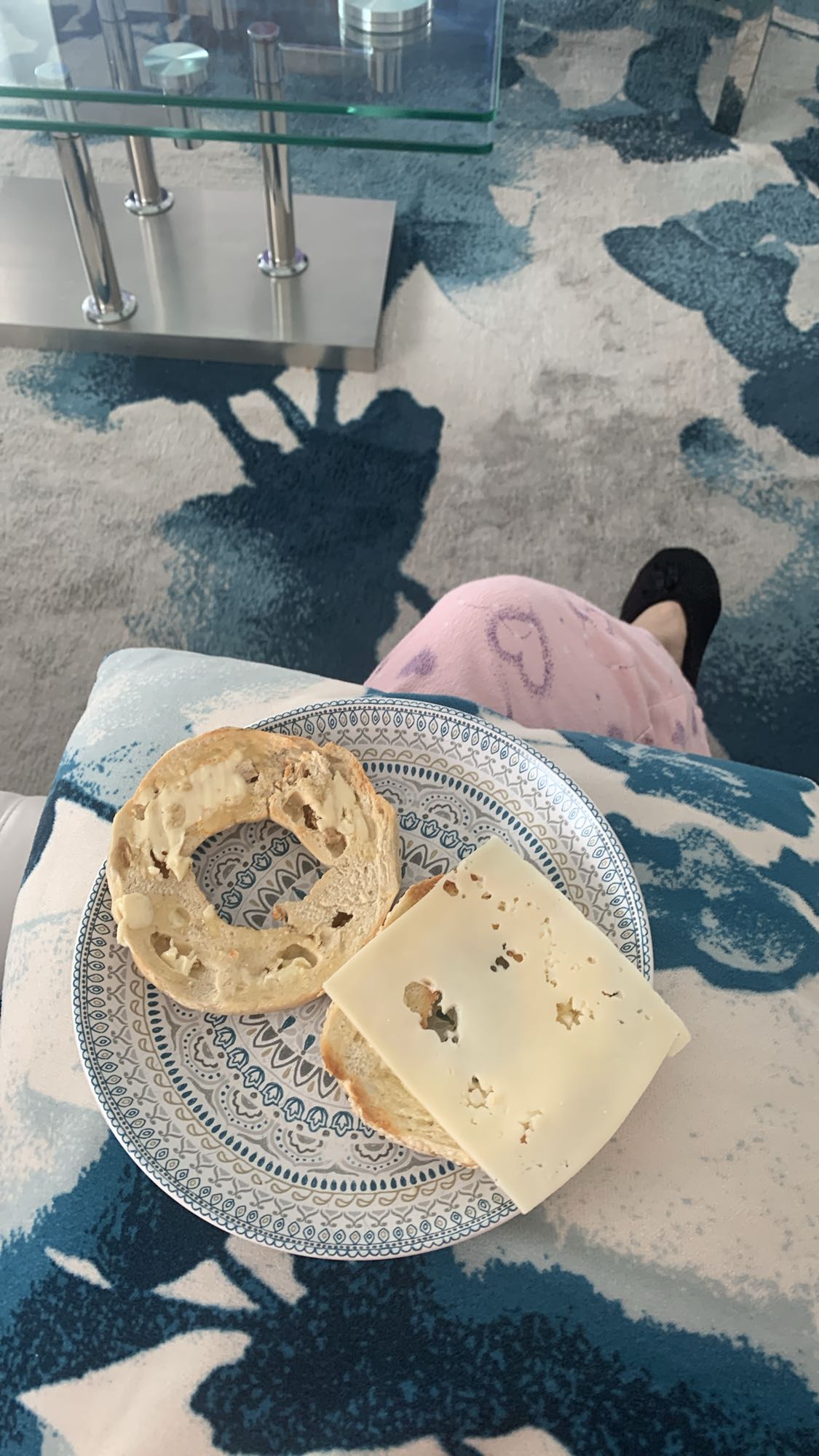 Bagel au fromage suisse