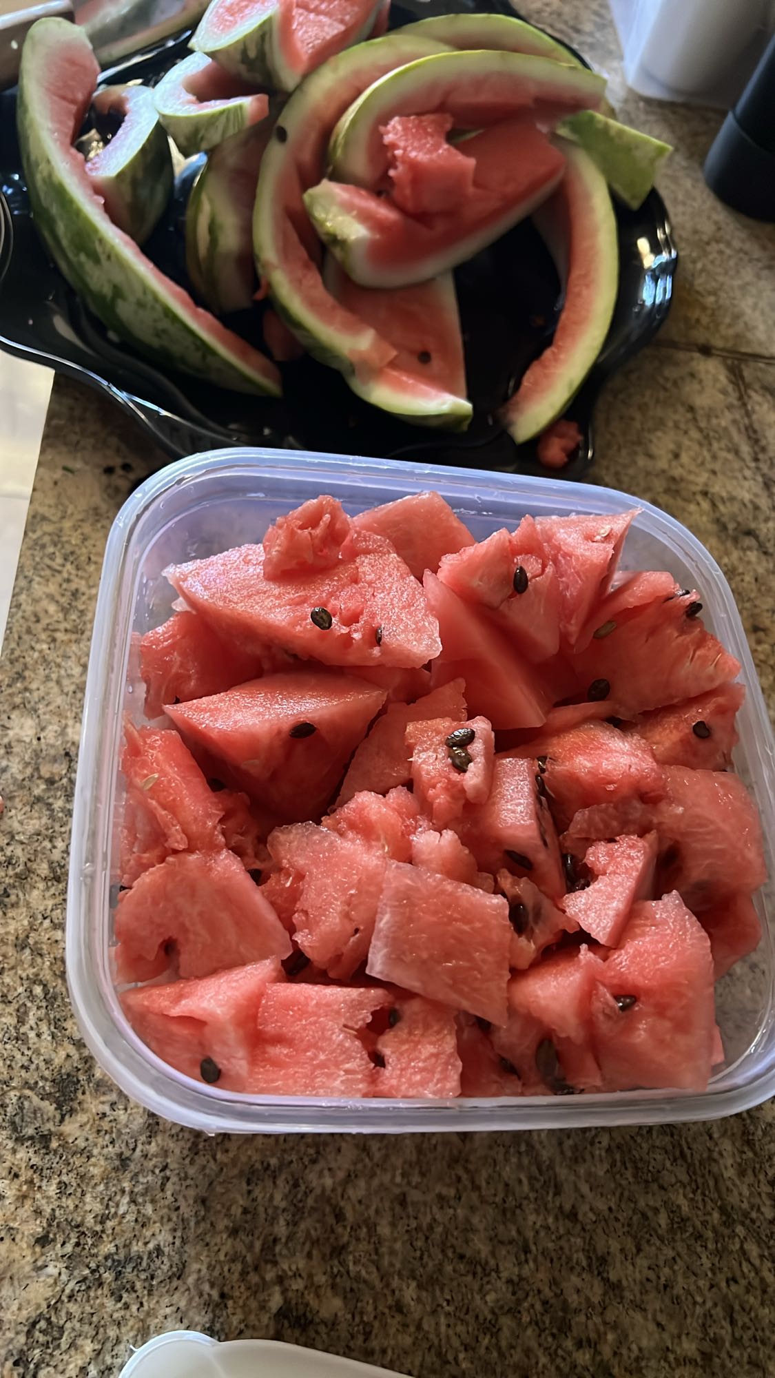 Fresh Watermelon Cubes