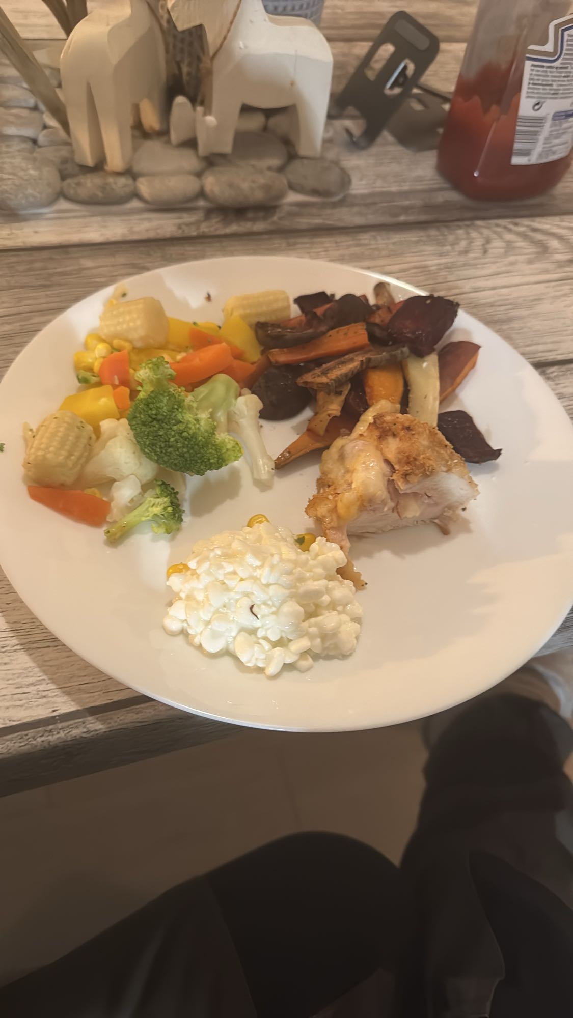 Kyckling med grönsaker