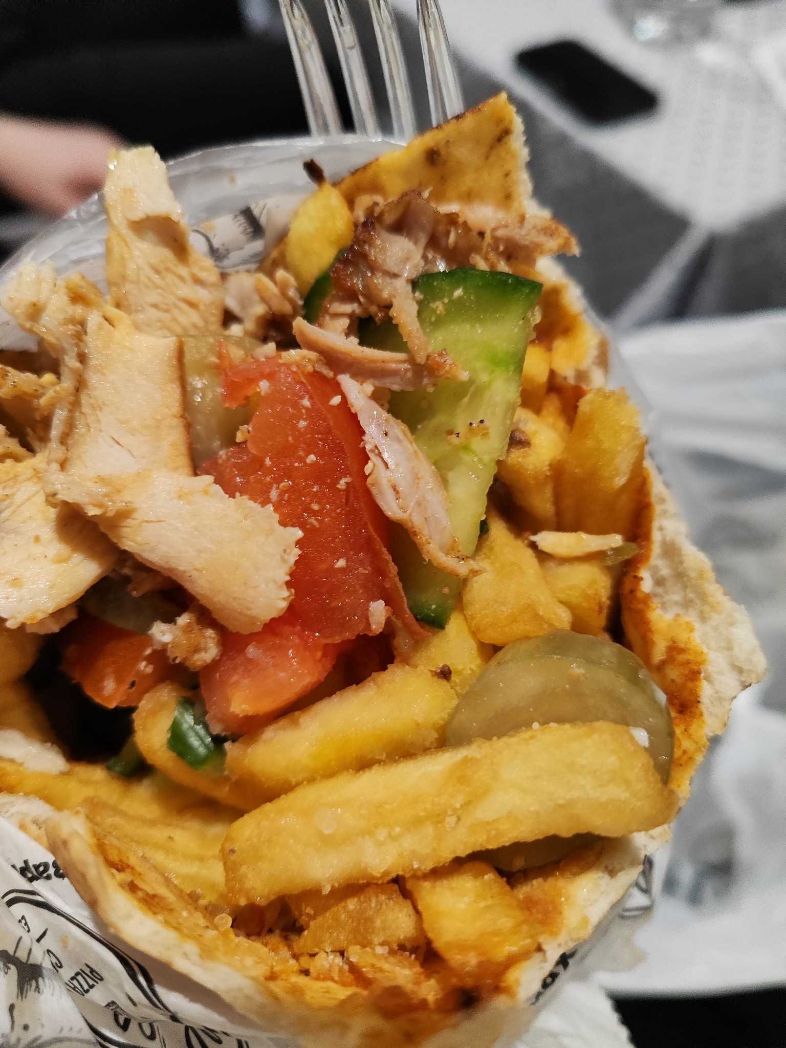 Chicken Shawarma Wrap