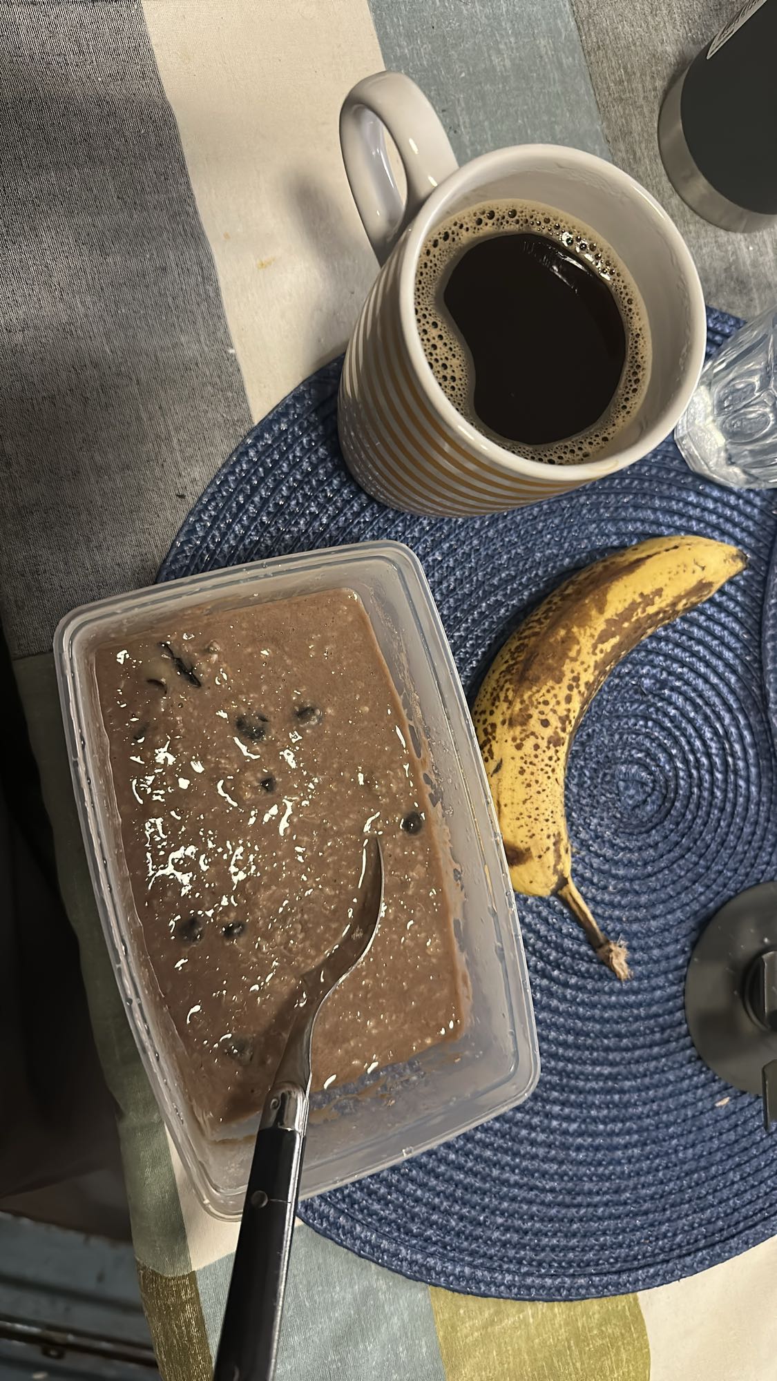 Havregrynsgröt med banan