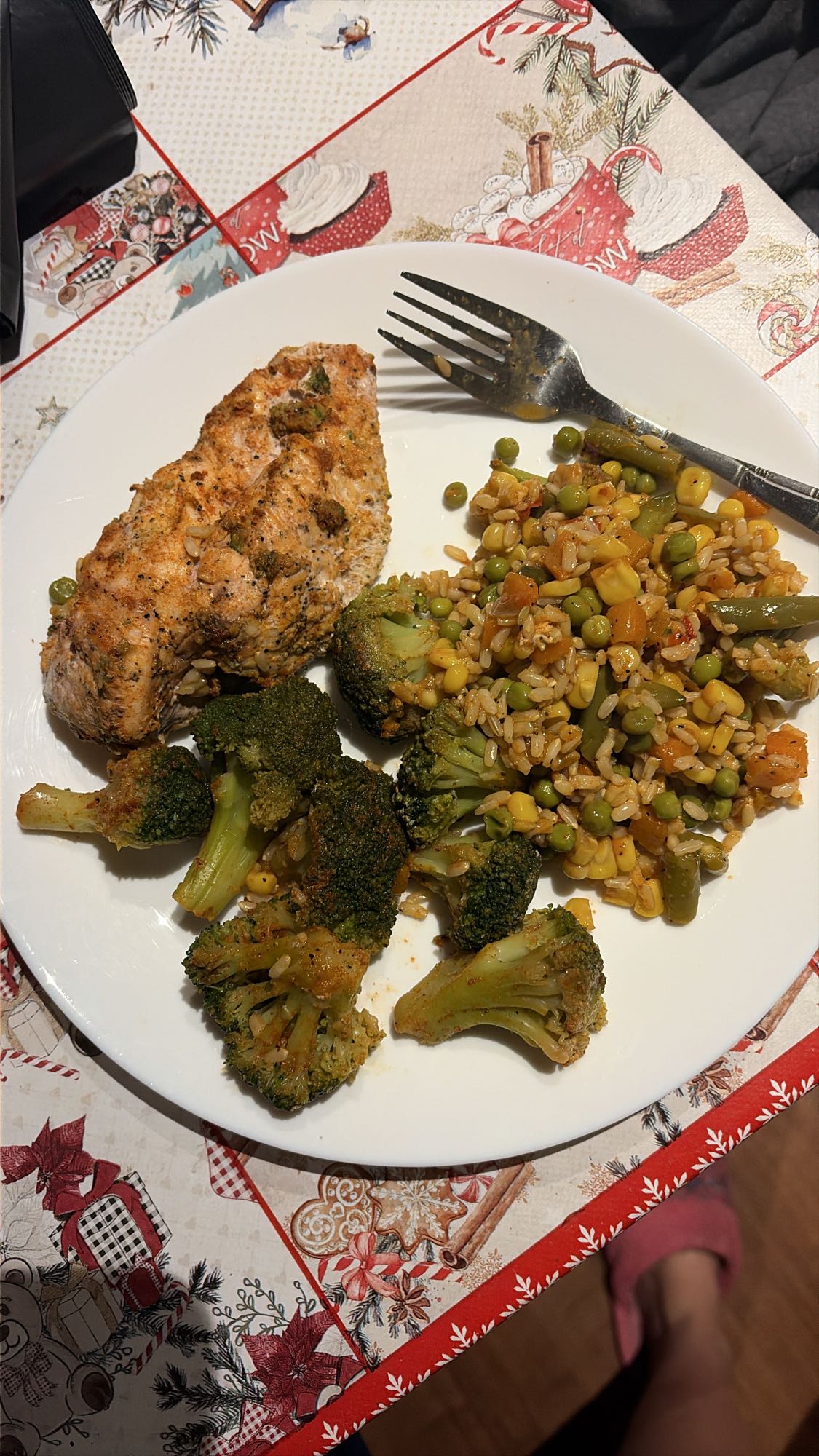 Pui cu legume și orez