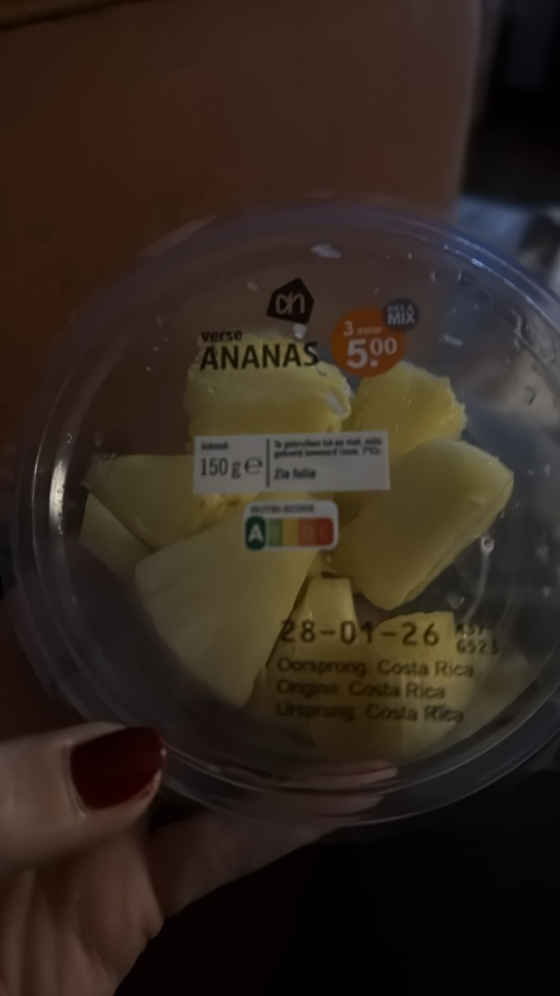 verse ananas snack