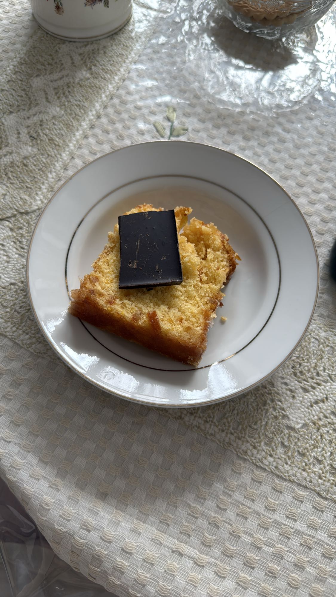 Кекс с шоколадом