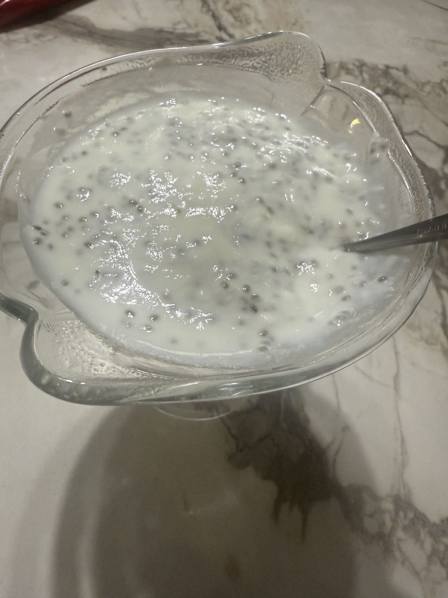 йогурт с семенами чиа