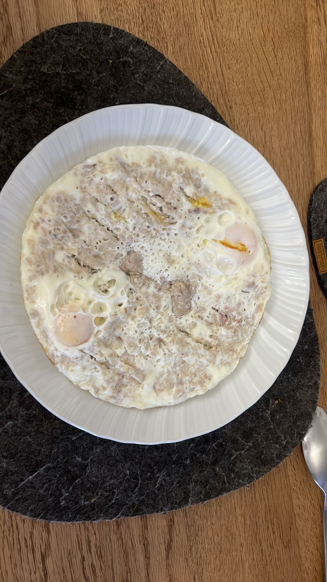 Tuna Egg Omelette