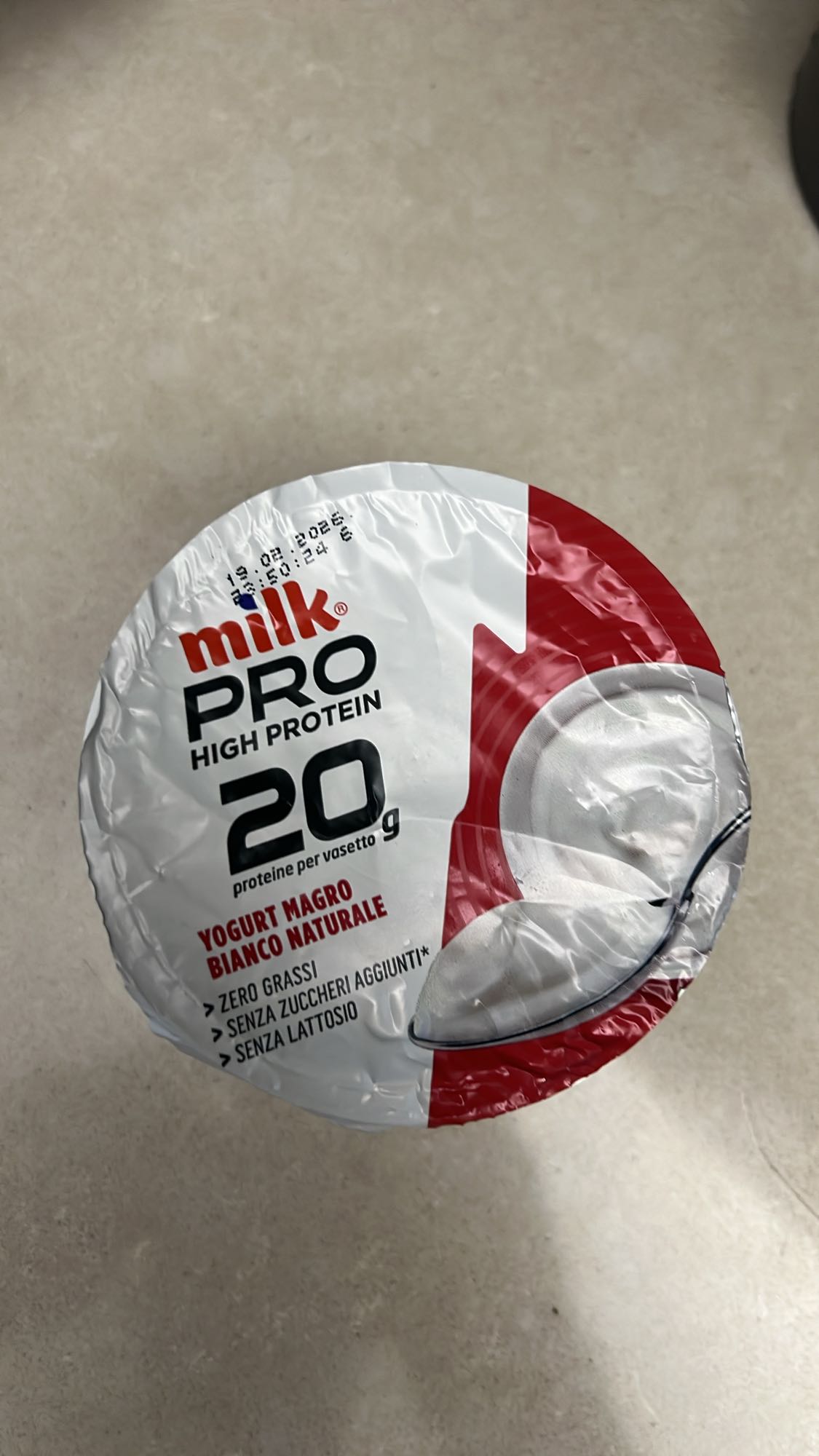 Yogurt magro proteico