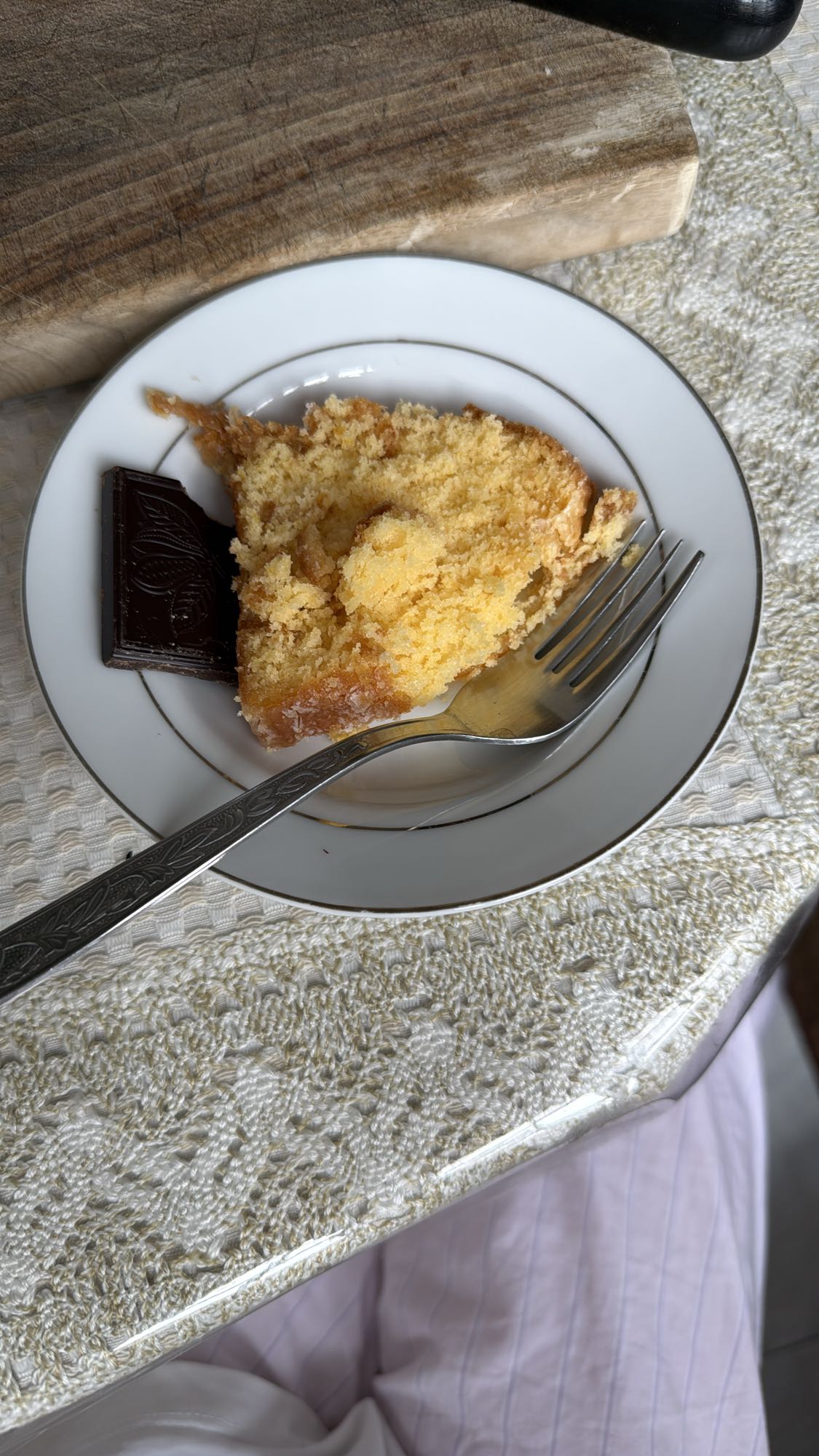 Кекс с шоколадом