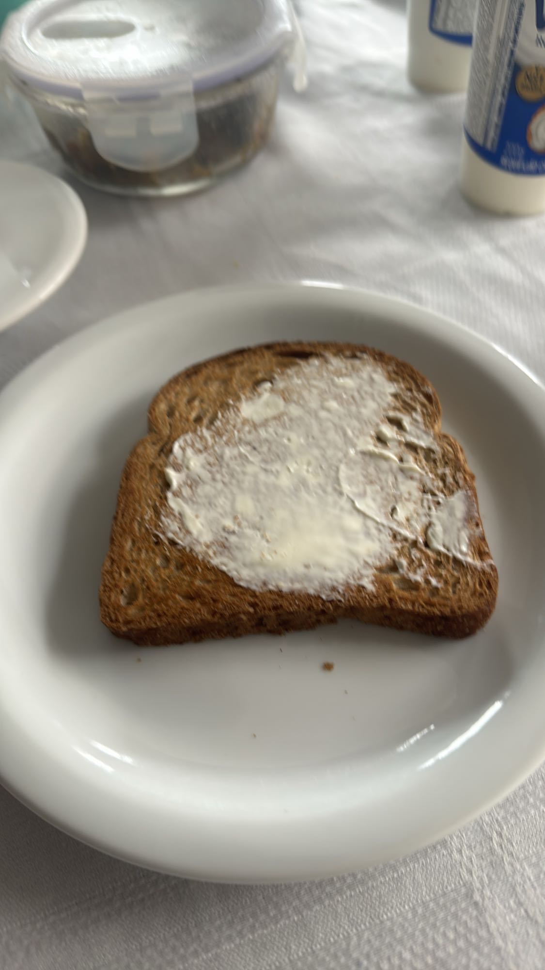 Torrada com manteiga