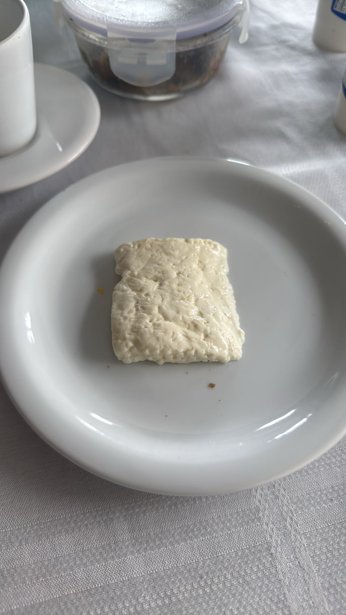 Queijo branco grelhado