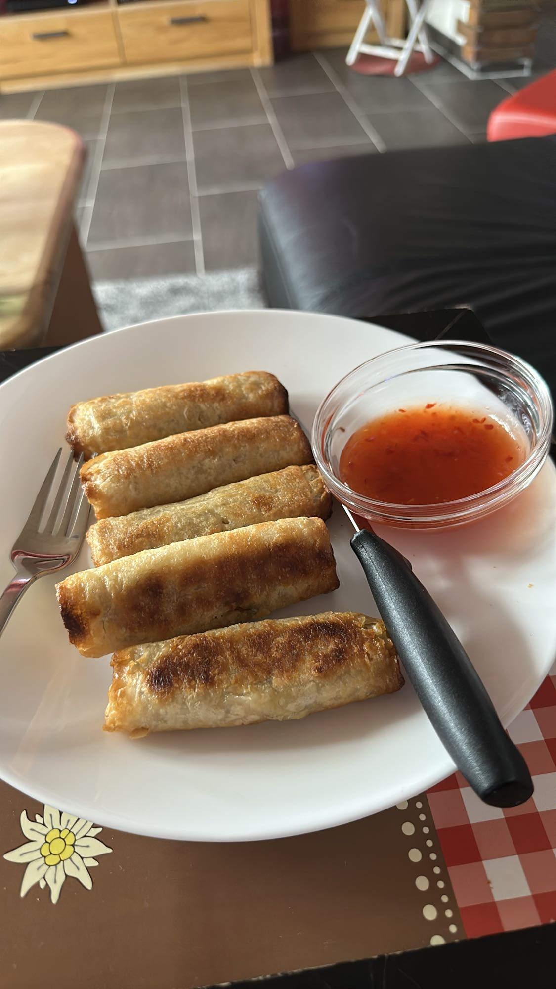 Gebratene Frühlingsrollen