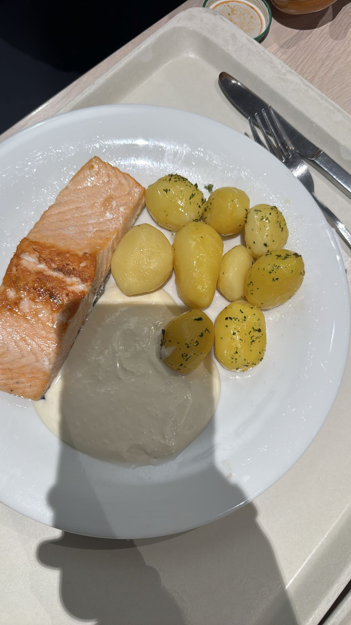 Saumon et pommes de terre