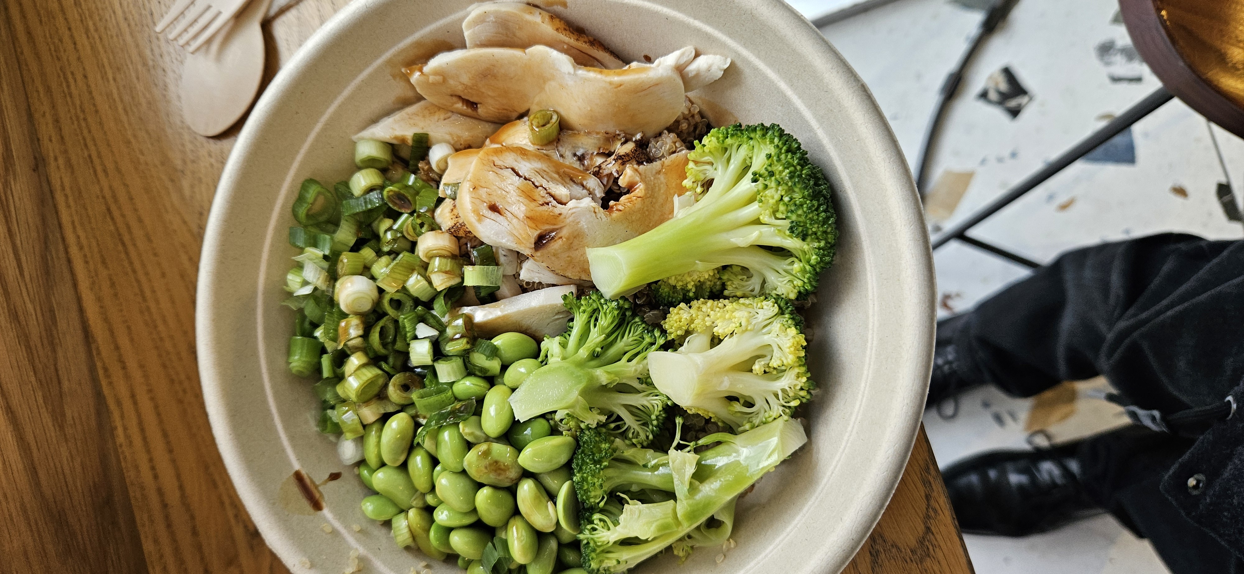 Chicken Veggie Protein Bowl