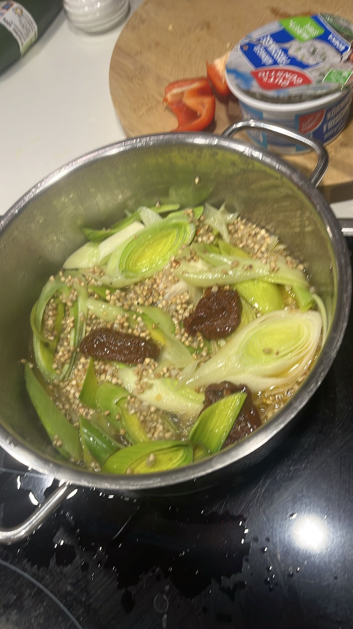 Buchweizen-Lauch-Eintopf