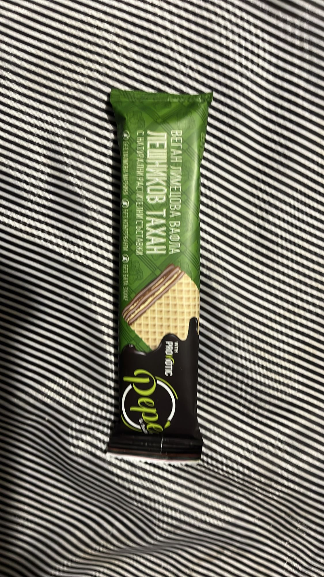 Веган вафла с тахан