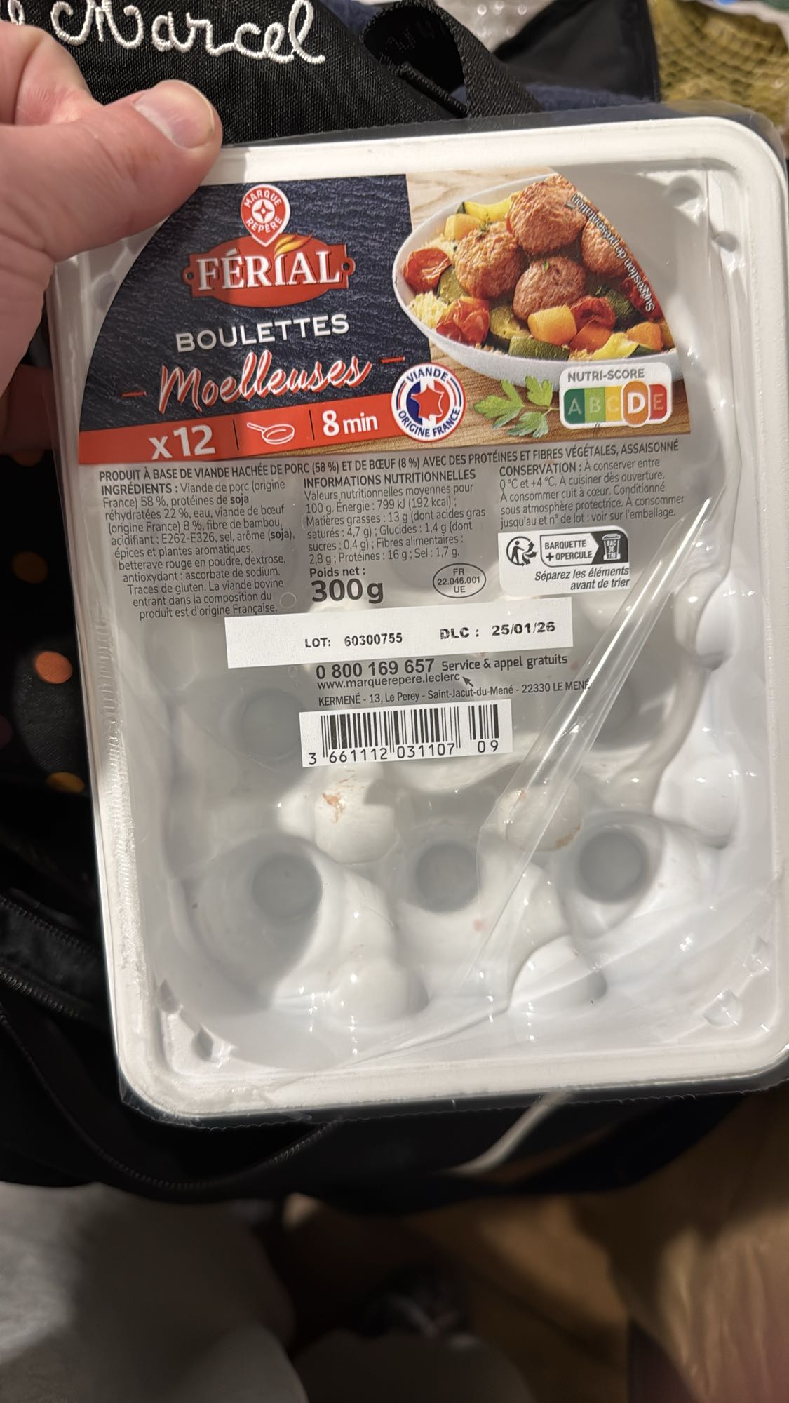 Boulettes moelleuses