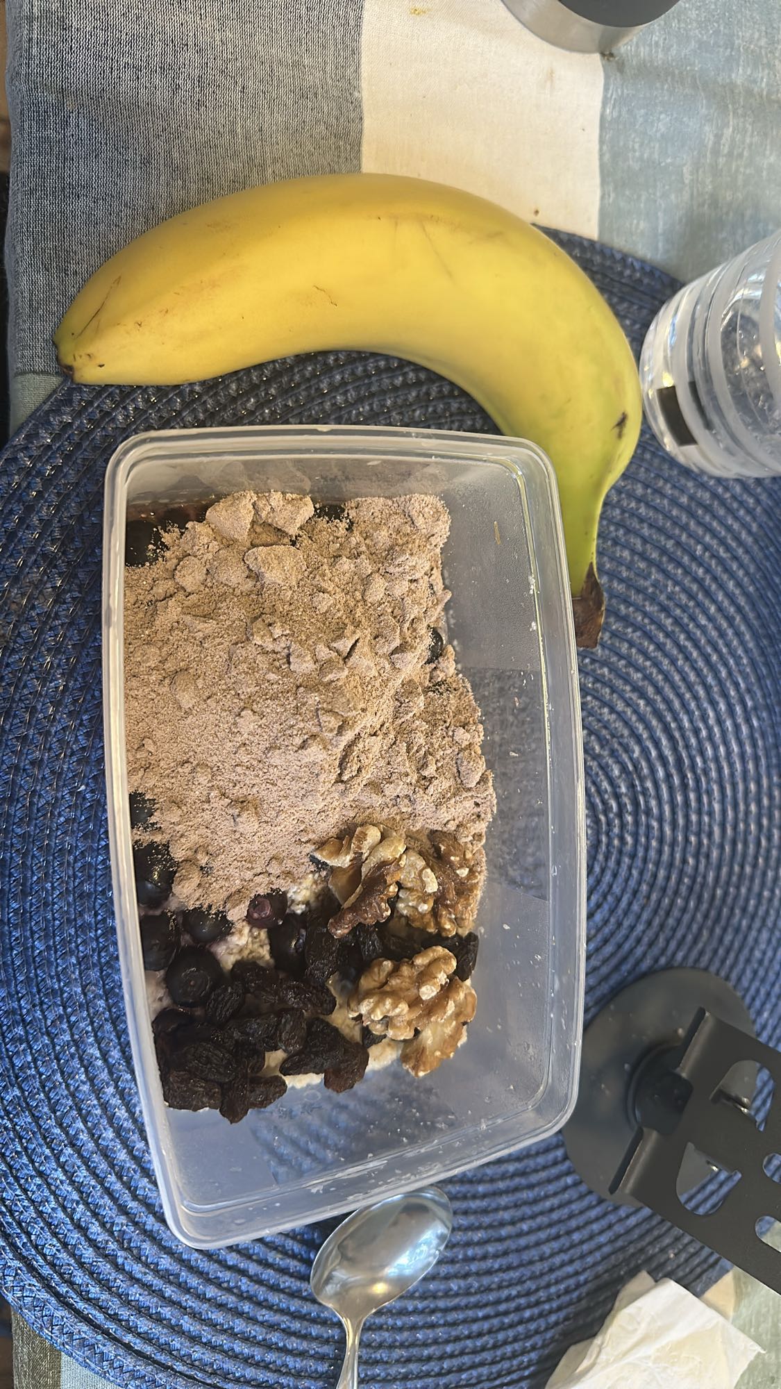 Proteinfrukost med banan