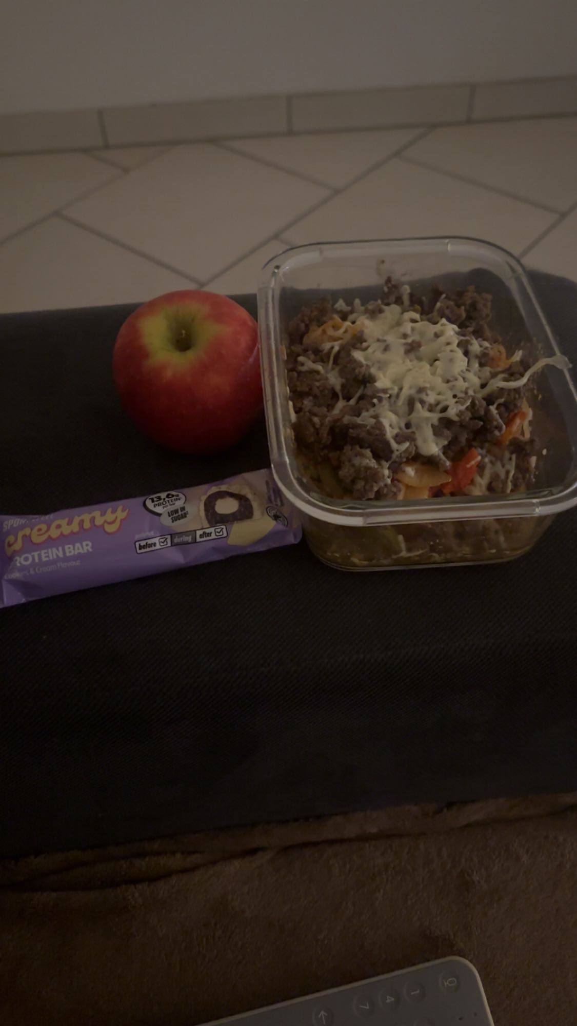 Déjeuner protéiné varié