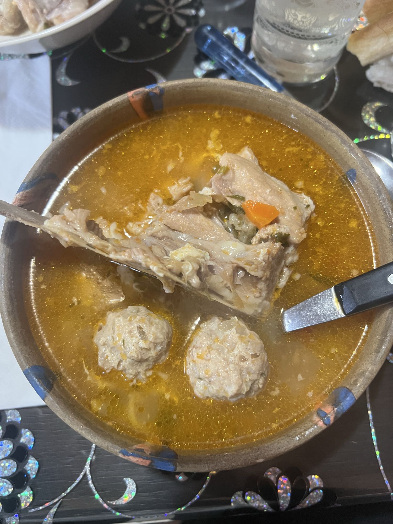 Ciorbă de perișoare cu carne