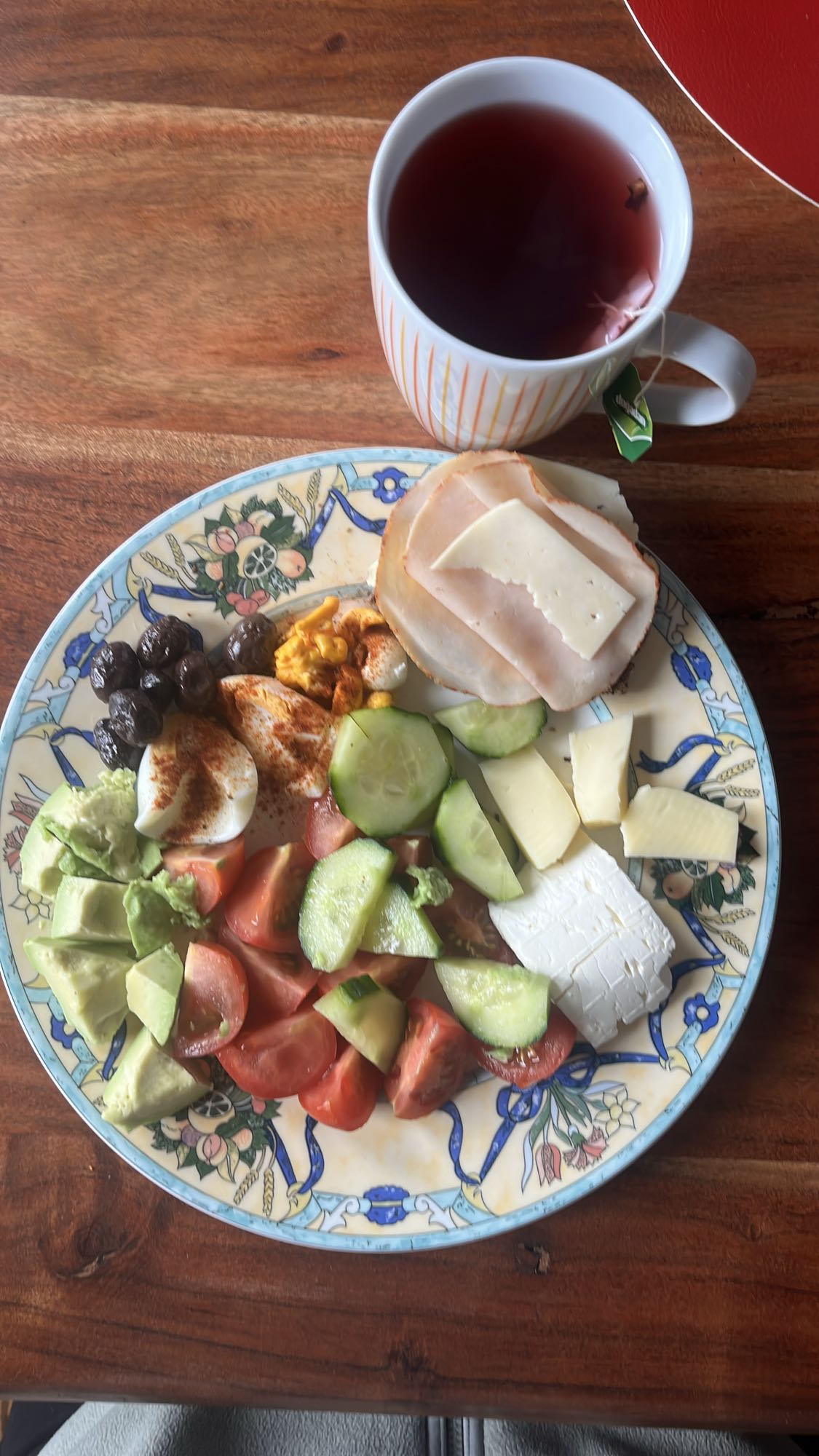 Kahvaltı Tabağı ve Çay