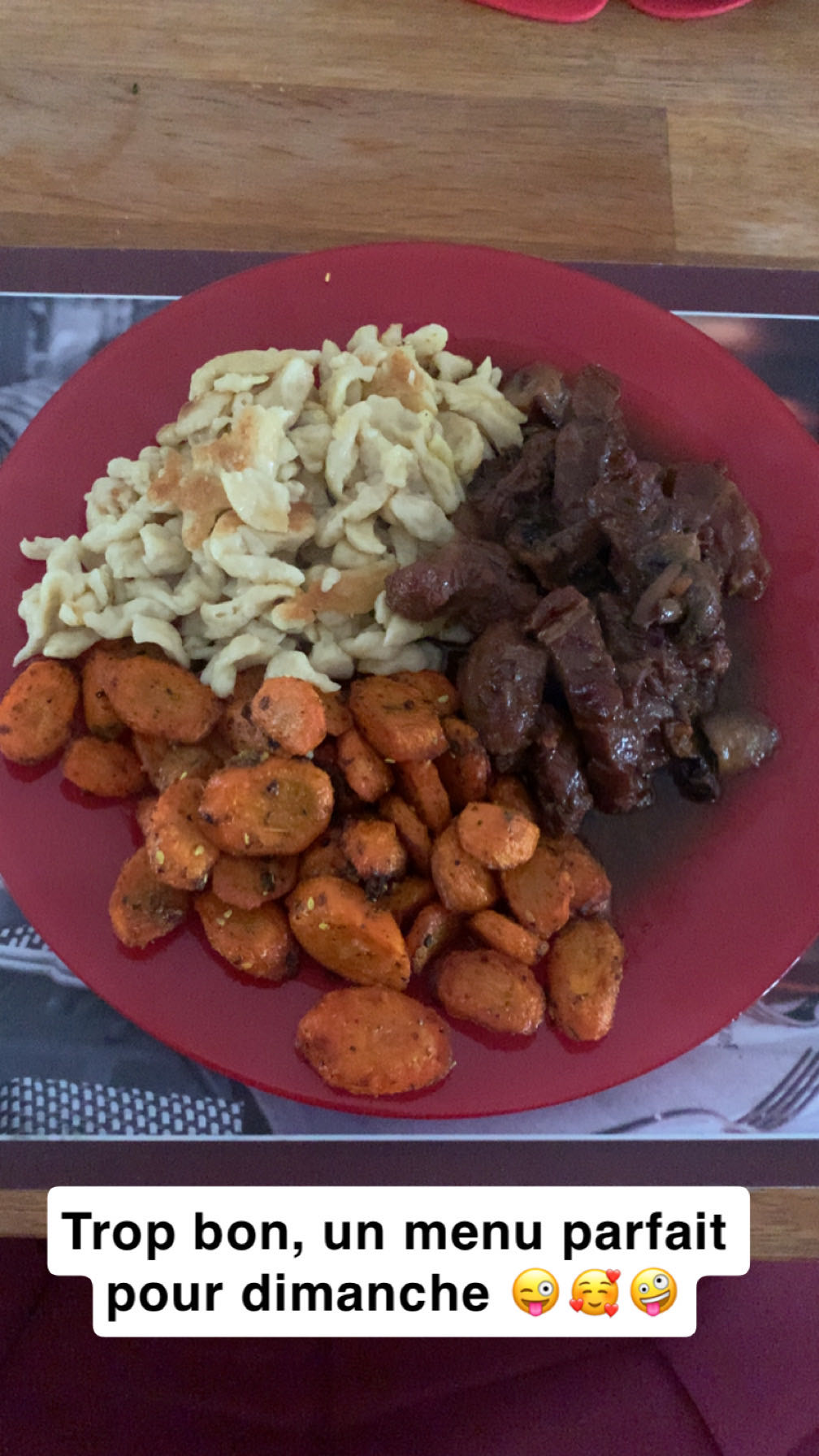 Joues de porcs champignons