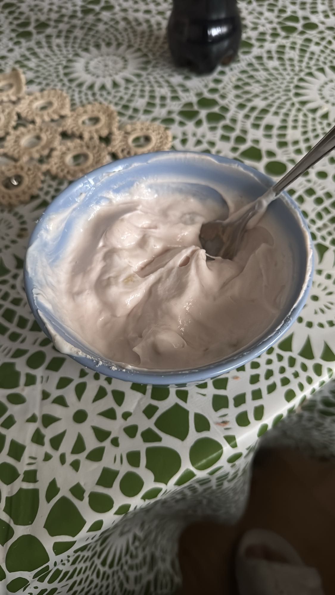 Jordgubbsyoghurt skål