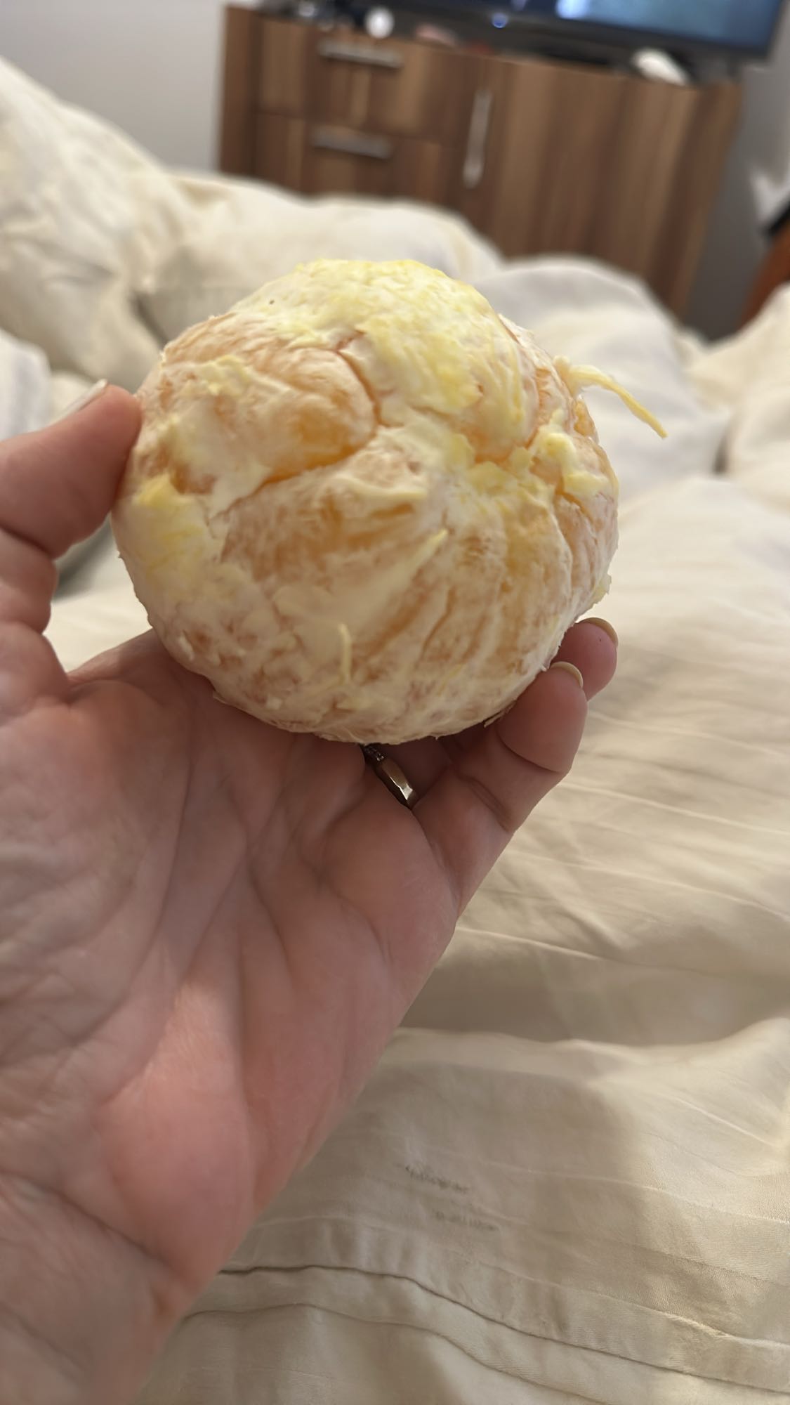 Peeled orange