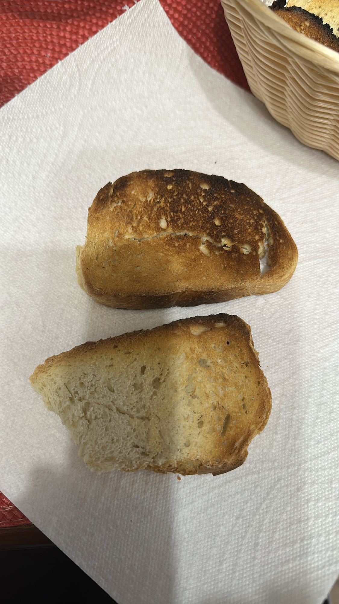 Pâine prăjită simplă