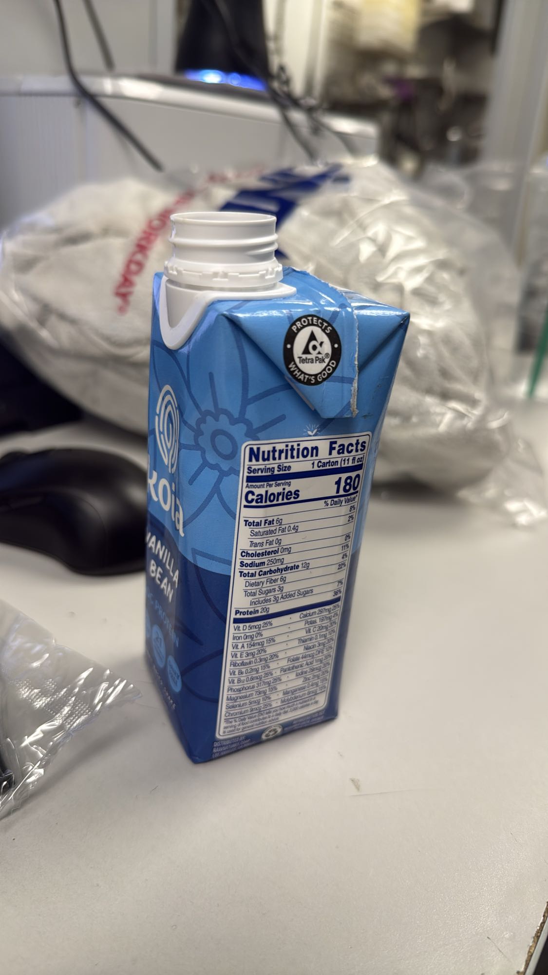 Vanilla Bean Protein Drink