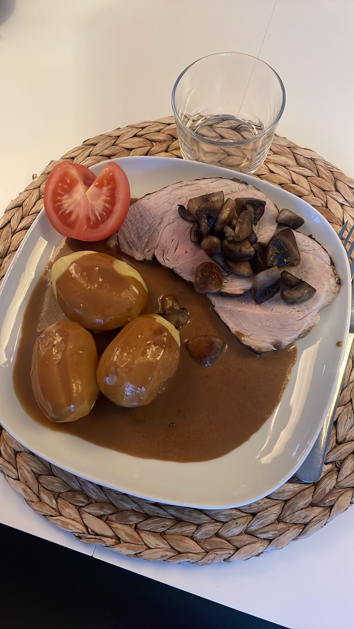 Fläskstek med potatis