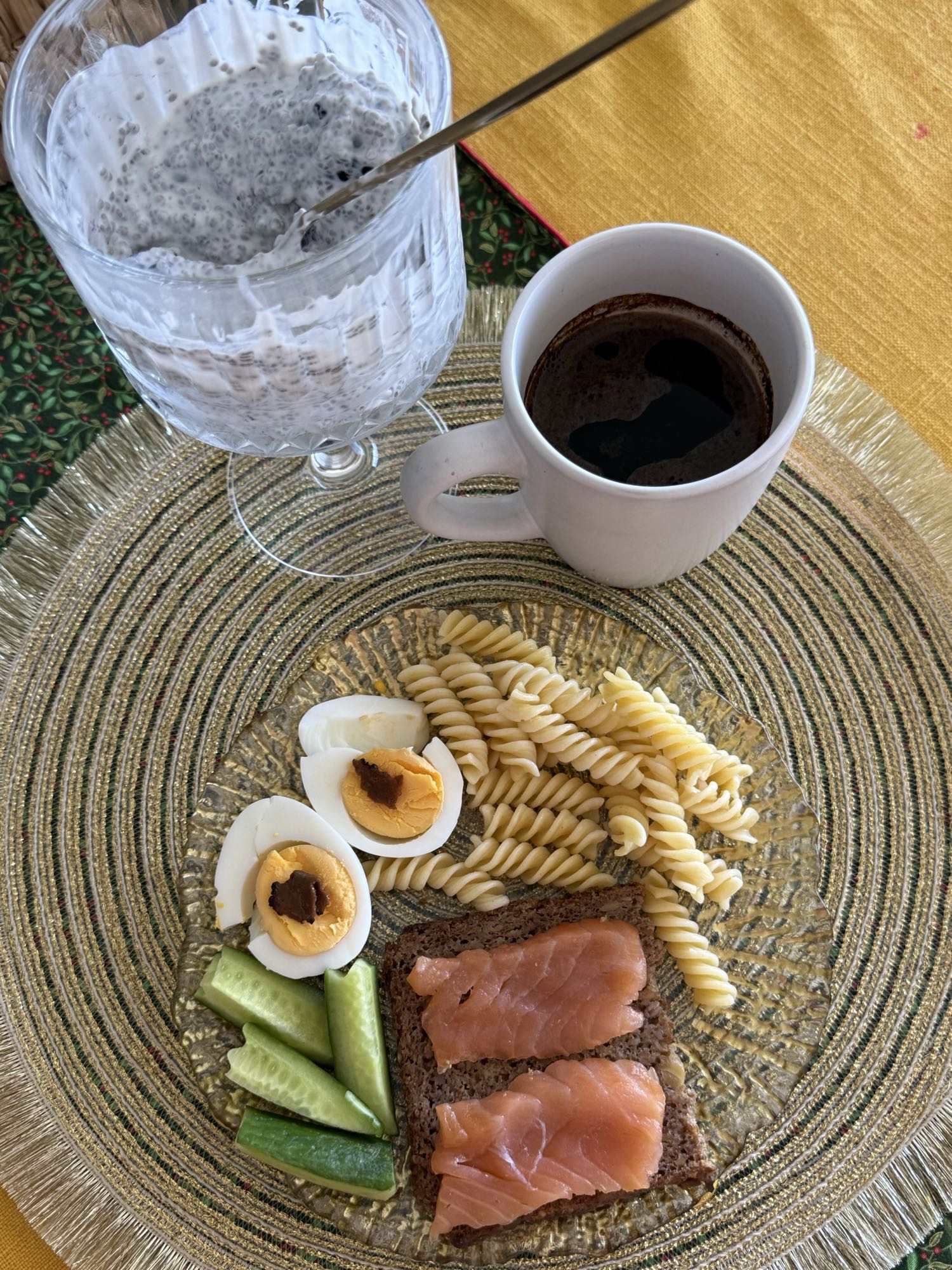 Сніданок з лососем