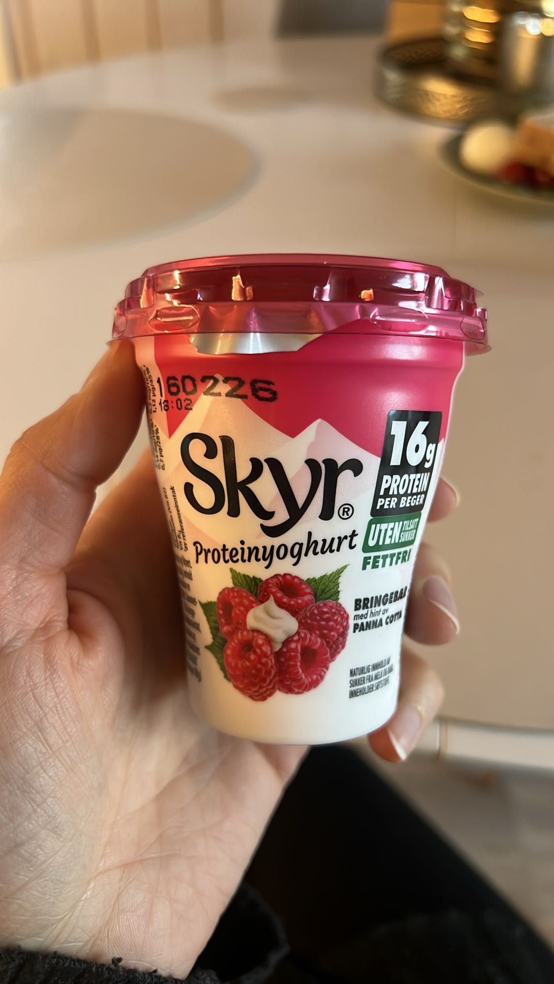 Skyr Raspberry Yogurt