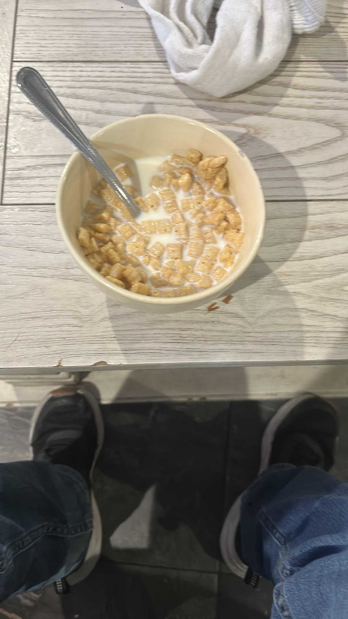 Cereal with milk