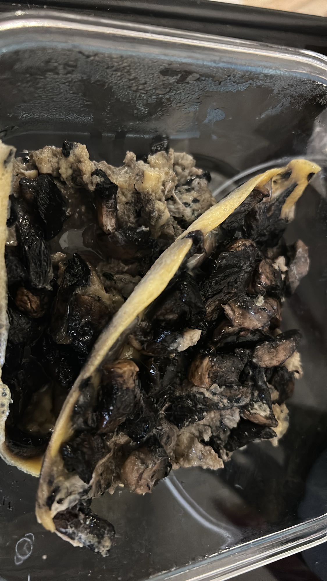 Omelette aux champignons