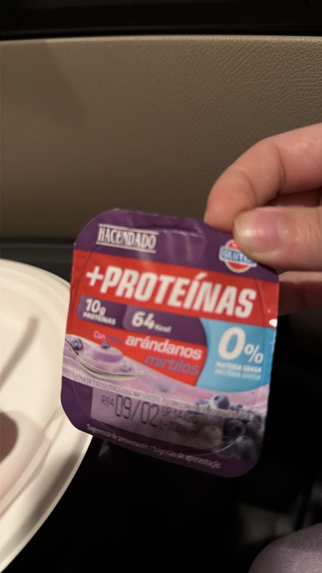 Iaurt proteic cu afine