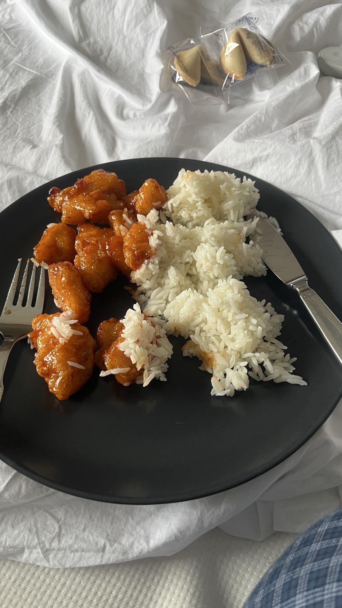 Apelsinkyckling med ris